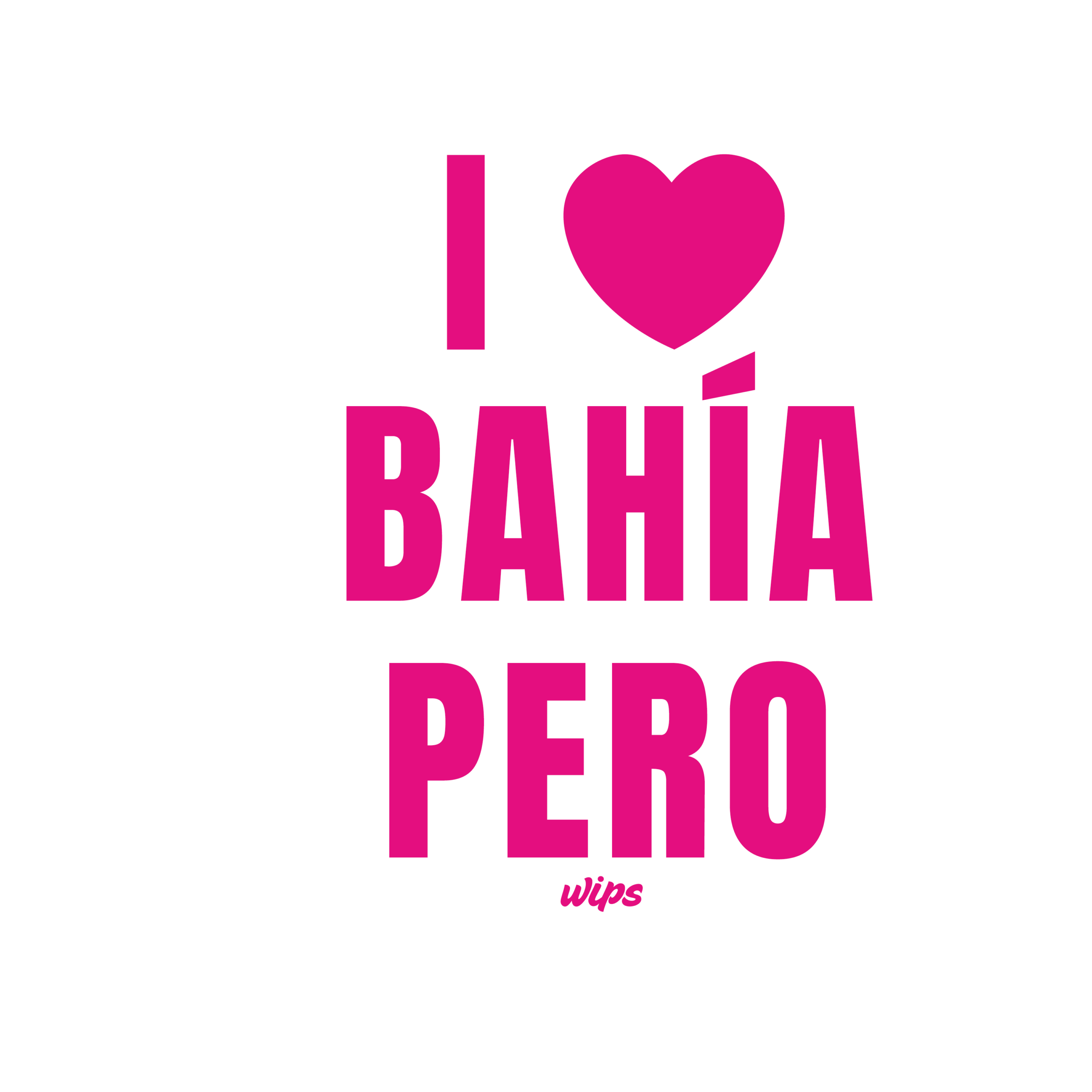Logo I Love Bahía Pero
